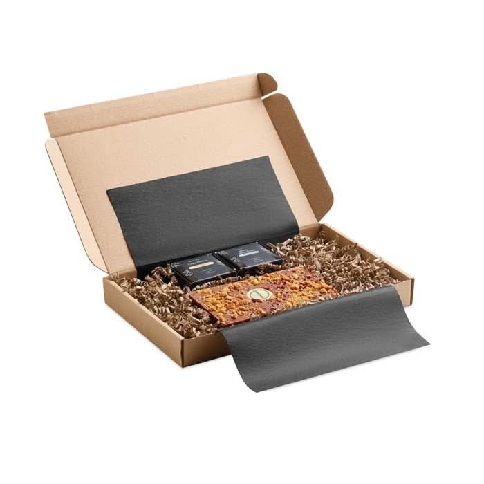 Coffret cadeau de 2 thés zen et barres chocolatées