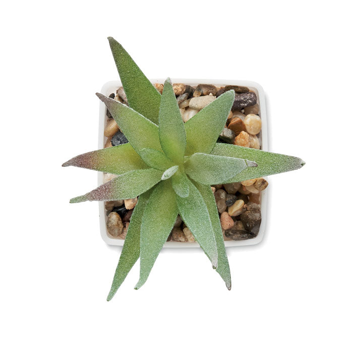 Mini plante artificielle - Blanc - item_picture_side