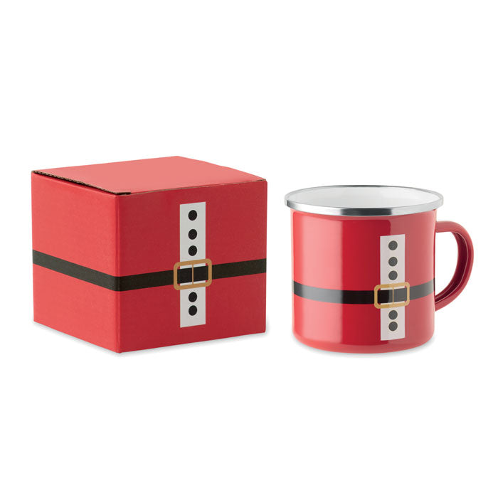 Mug vintage Père Noël 300ml. - Rouge - item_picture_front