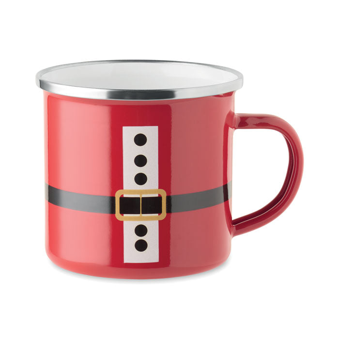Mug vintage Père Noël 300ml. - Rouge - item_picture_back