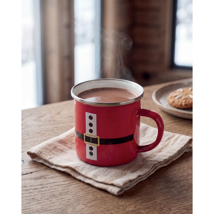 Mug vintage Père Noël 300ml. - Rouge - item_ambiant_picture