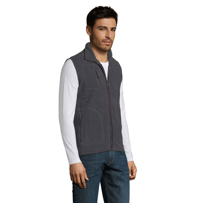 NORWAY GILET POLAIRE UNISEX - Anthracite - item_picture_side