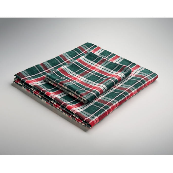 Nappe à carreaux en coton. - Multicolore - item_picture_open
