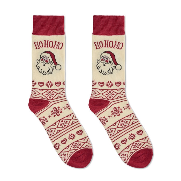 Paire de chaussettes de Noël M - Beige - item_picture_back