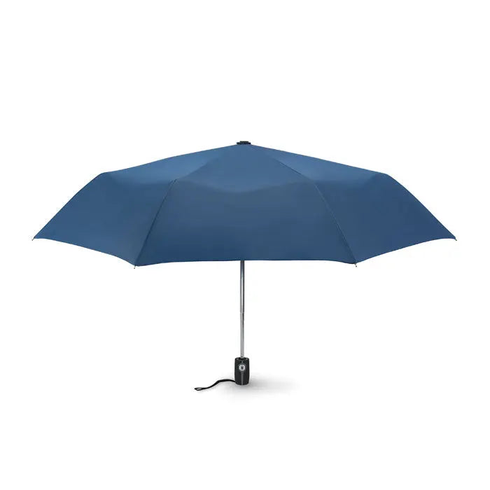Parapluie personnalisé entreprise Gentlemen ouvert, couleur bleu marine, cadeau d’entreprise et goodie durable