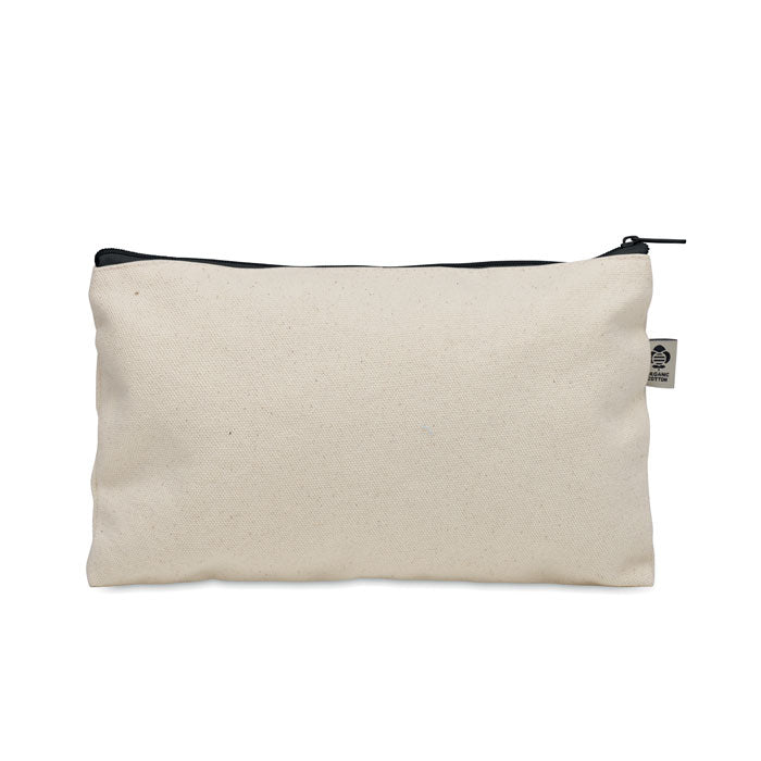 Pochette en coton 340 gr/m² - Noir - item_picture_back