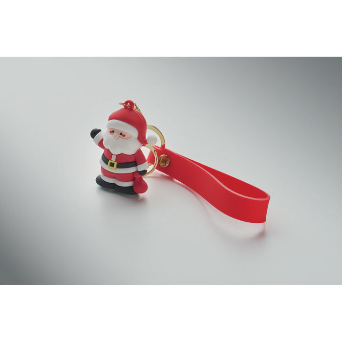 Porte-clés charm Père Noël - Rouge - item_picture_side