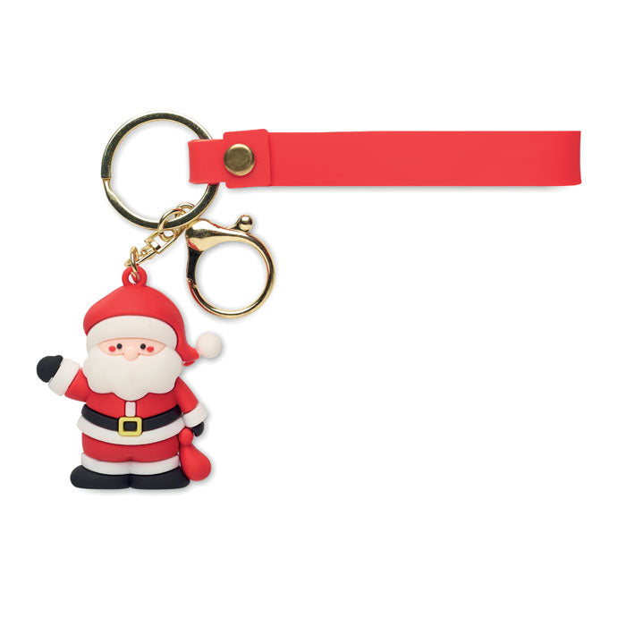 Porte-clés charm Père Noël - Rouge - item_picture_1
