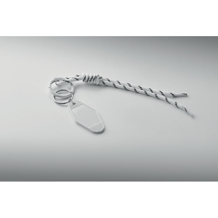 Porte-clés cordon tressé - Blanc - item_detail_picture
