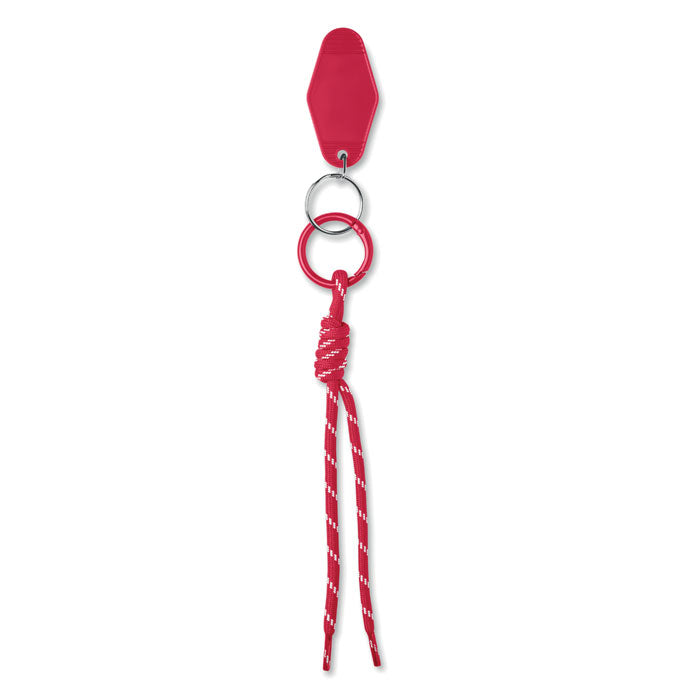 Porte-clés cordon tressé - Rouge - item_picture_back