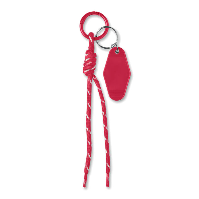 Porte-clés cordon tressé - Rouge - item_picture_front