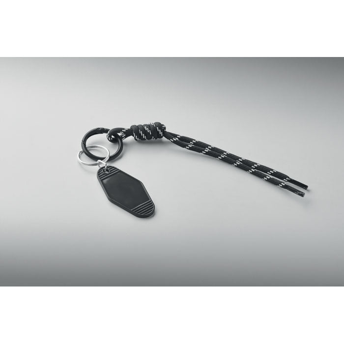 Porte-clés cordon tressé - Noir - item_detail_picture