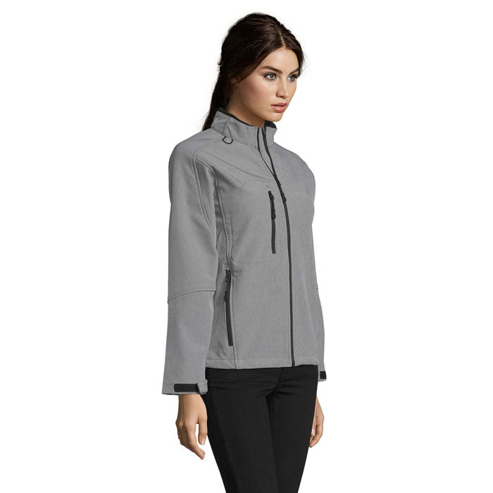 ROXY WOMEN SS JACKET 340g - Gris Chiné - item_picture_side