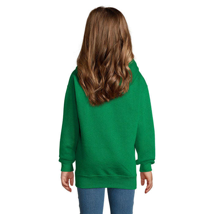 SLAM KIDS  Sweat Capuche - Vert Prairie - item_picture_back