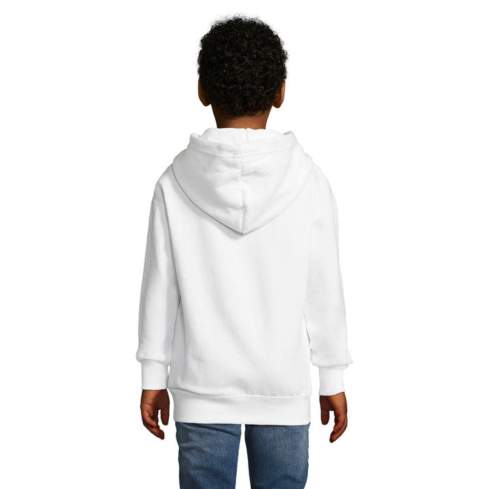 SLAM KIDS  Sweat Capuche - Blanc - item_picture_back
