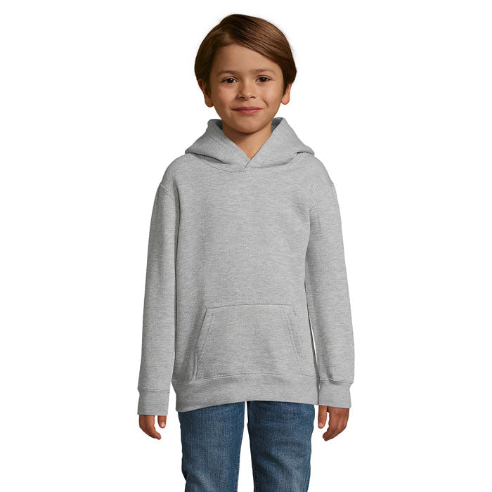 SLAM KIDS  Sweat Capuche - Gris Chiné - item_picture_front