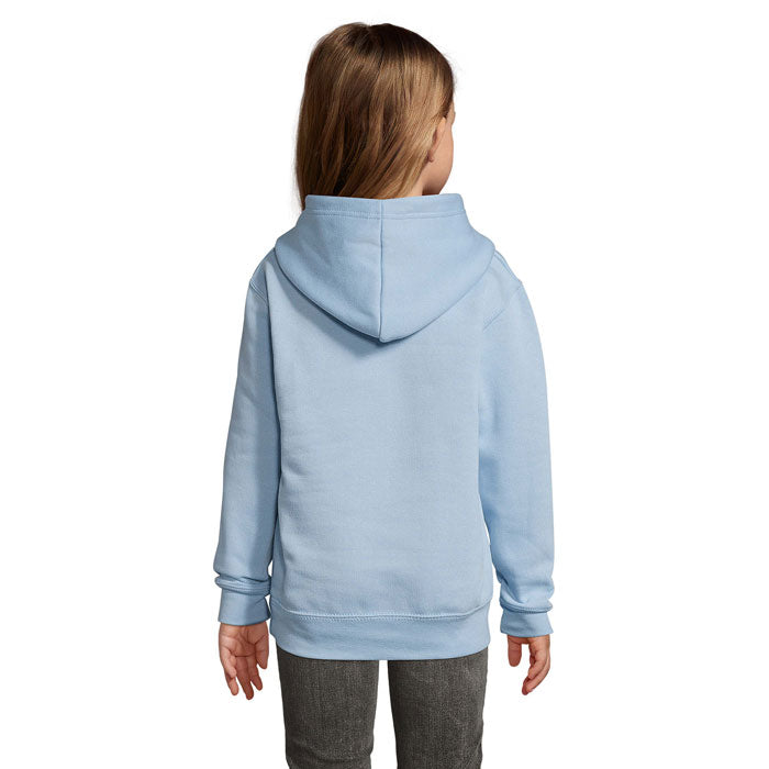 SLAM KIDS  Sweat Capuche - Ciel - item_picture_back