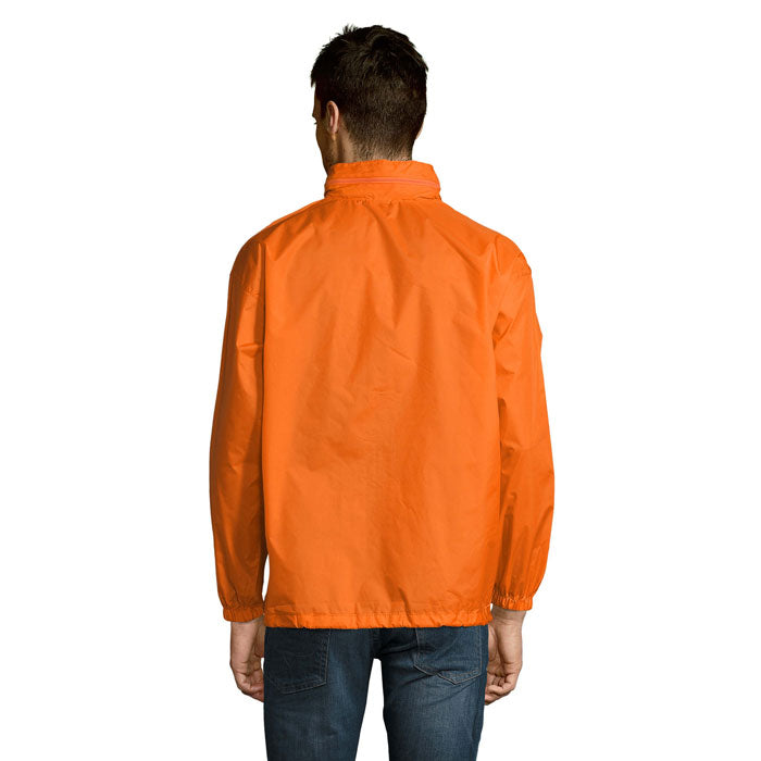 SURF Unisex Windbreaker - Orange - item_picture_back