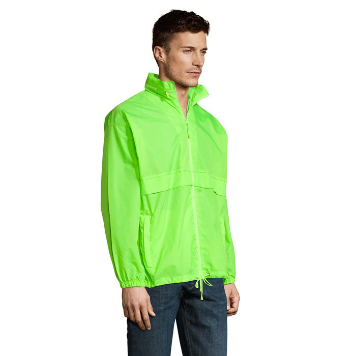 SURF Unisex Windbreaker - Lime Fluo - item_picture_side