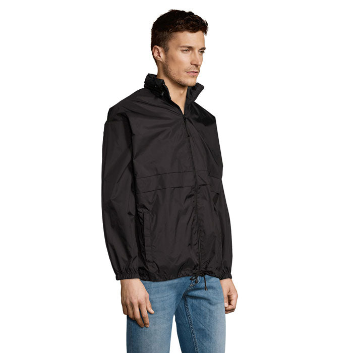 SURF Unisex Windbreaker - Noir - item_picture_side