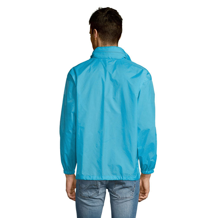 SURF Unisex Windbreaker - Bleu Atoll - item_picture_back