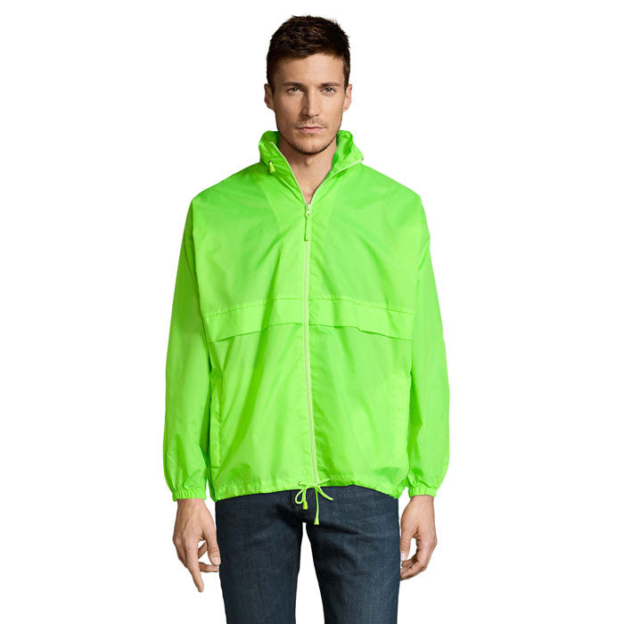 SURF Unisex Windbreaker - Lime Fluo - item_picture_front