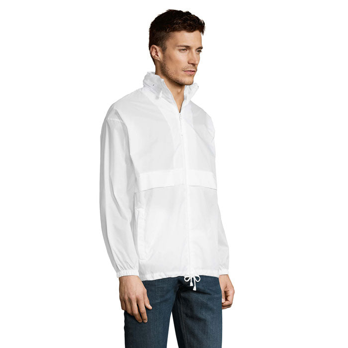 SURF Unisex Windbreaker - Blanc - item_picture_side