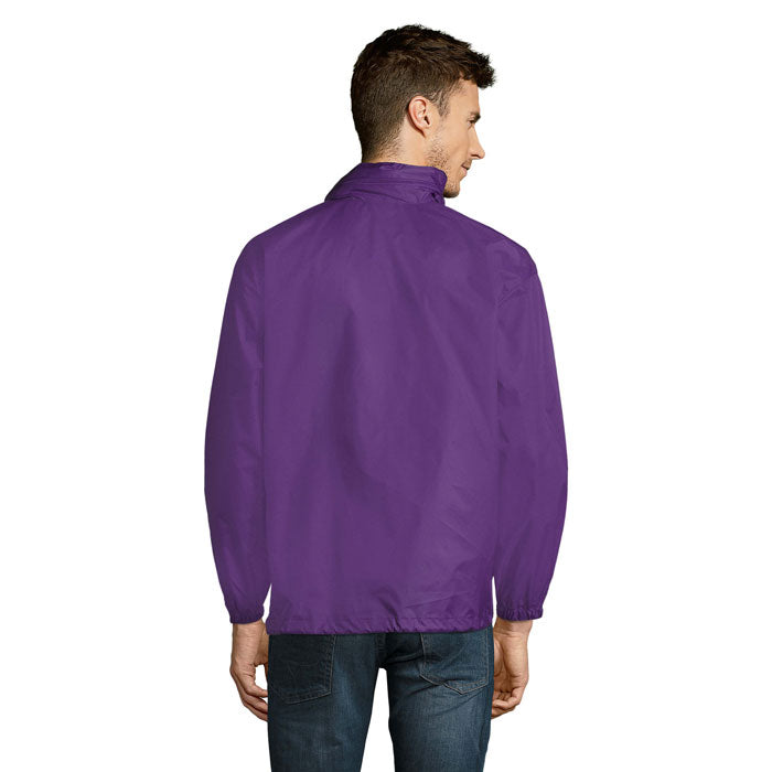 SURF Unisex Windbreaker - Violet Fonce - item_picture_back