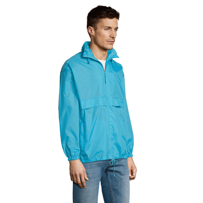 SURF Unisex Windbreaker - Bleu Atoll - item_picture_side