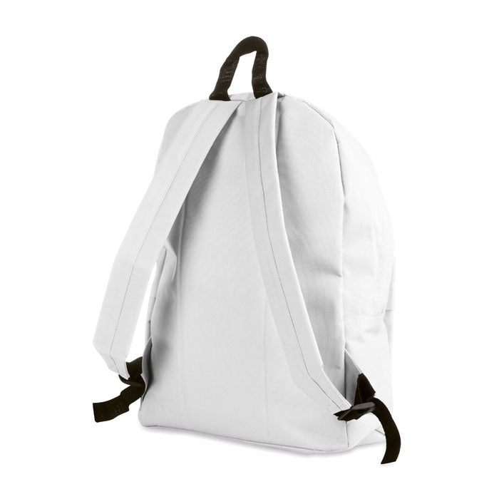 Sac à dos en polyester - Blanc - item_picture_back