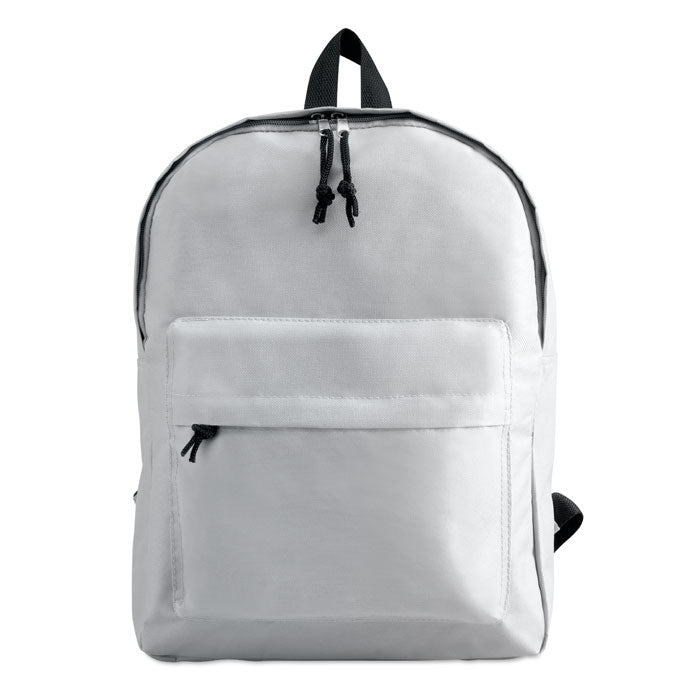 Sac à dos en polyester - Blanc - item_picture_front