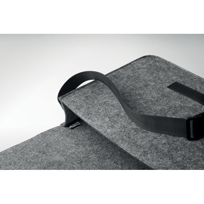 Sac messager en feutre RPET - Gris - item_detail_picture
