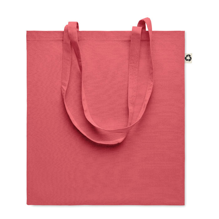 Sac  shopping  en coton recyclé - Rouge - item_picture_front
