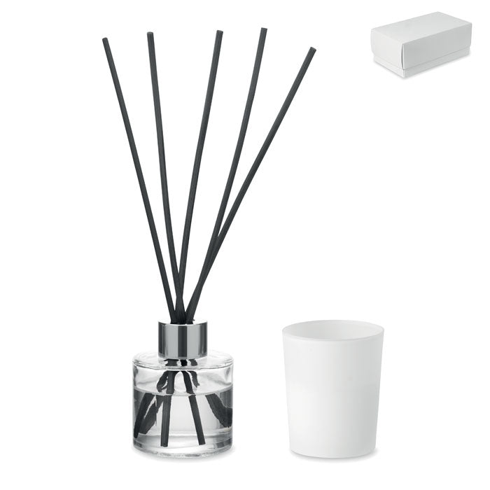 Set bougie et diffuseur - Blanc - item_picture_front