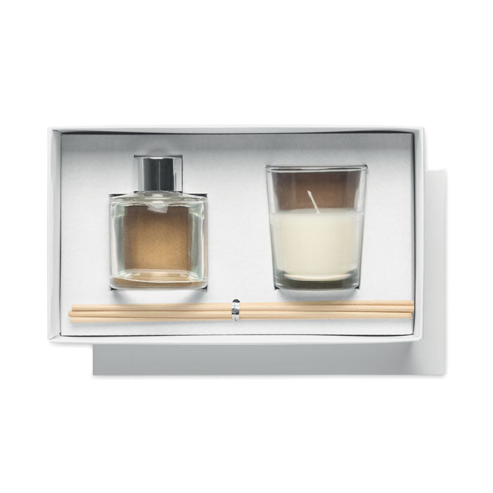 Set  bougies et diffuseur - Transparent - item_picture_back