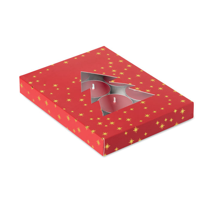 Set de bougies chauffe-plat - Rouge - item_picture_front