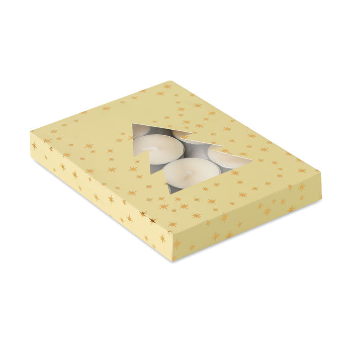 Set de bougies chauffe-plat - Beige - item_picture_front