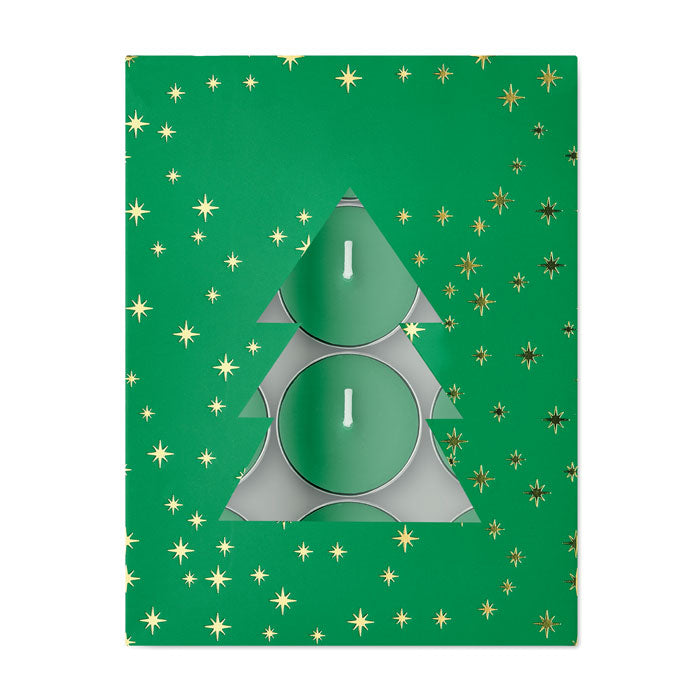 Set de bougies chauffe-plat - Vert - item_picture_back