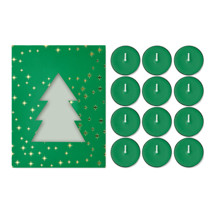 Set de bougies chauffe-plat - Vert - item_picture_side
