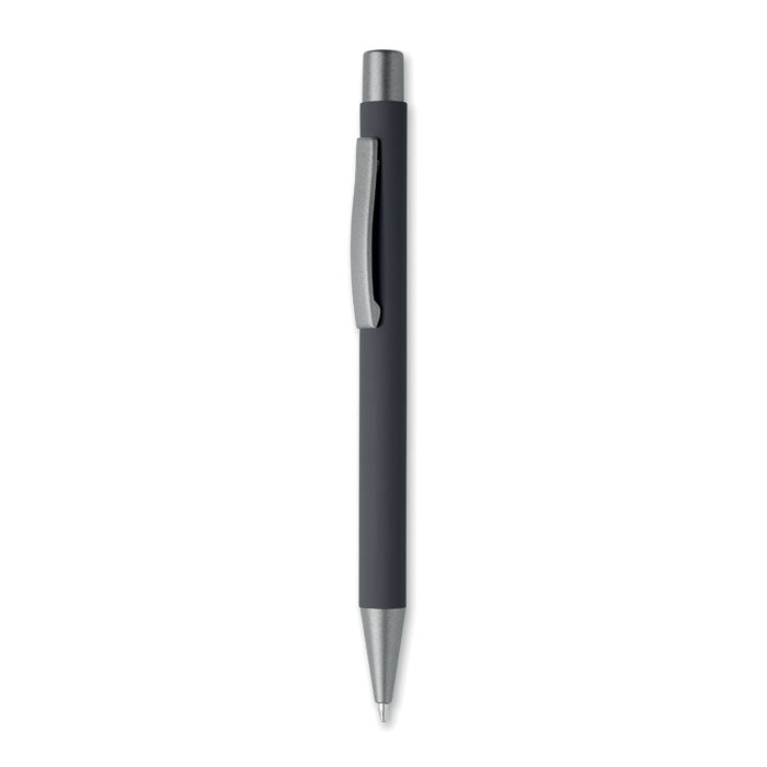 Stylo bille aluminium recyclé - Noir - item_picture_front