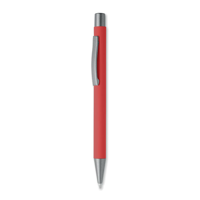 Stylo bille aluminium recyclé - Rouge - item_picture_front