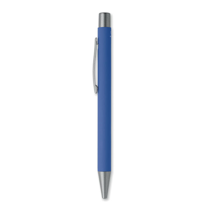 Stylo bille aluminium recyclé - Bleu Royal - item_picture_back