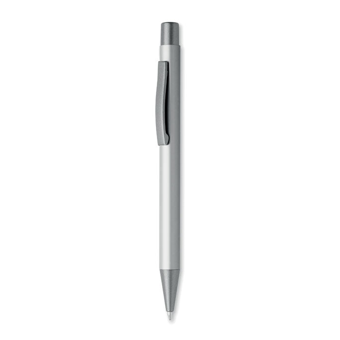 Stylo bille aluminium recyclé - Argent - item_picture_front