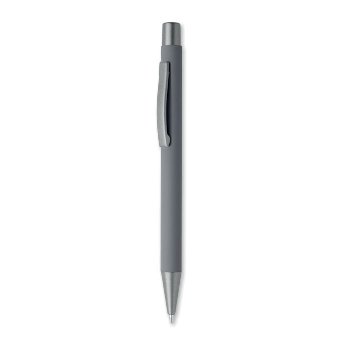 Stylo bille aluminium recyclé - Gris Pierre - item_picture_front