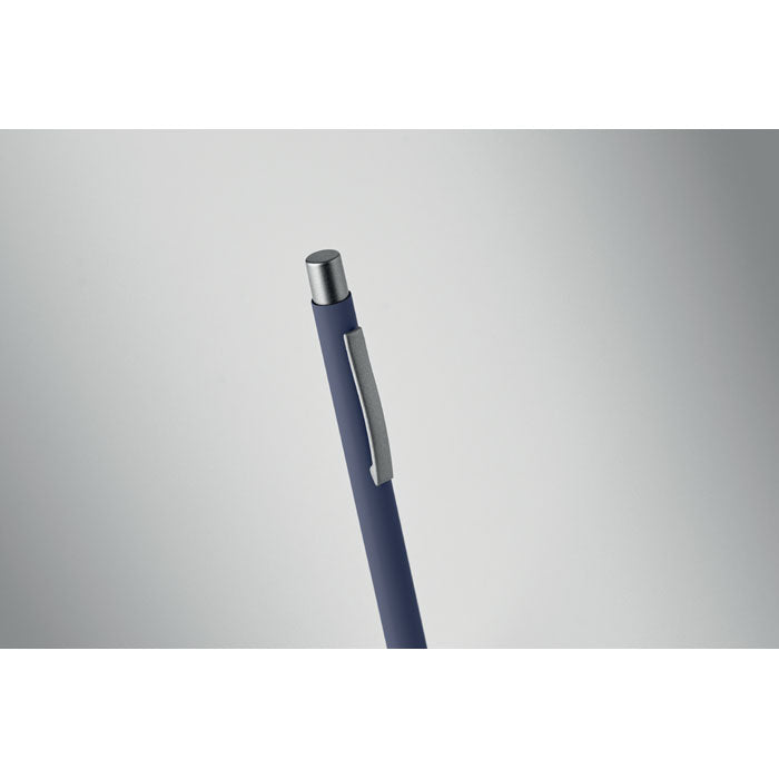 Stylo bille aluminium recyclé - Bleu Marine - item_detail_picture