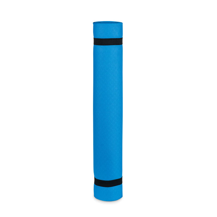 Tapis de yoga avec pochette. - Bleu - item_picture_front