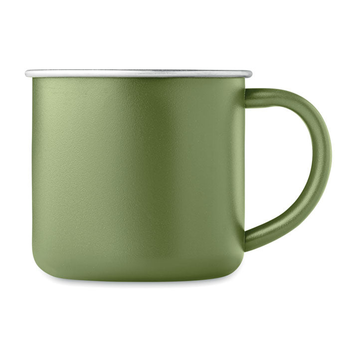 Tasse en acier inox recyclé - Vert Foncé - item_picture_open