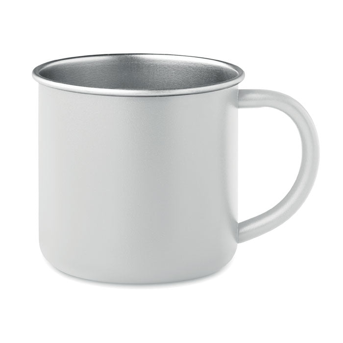 Tasse en acier inox recyclé - Blanc - item_picture_front