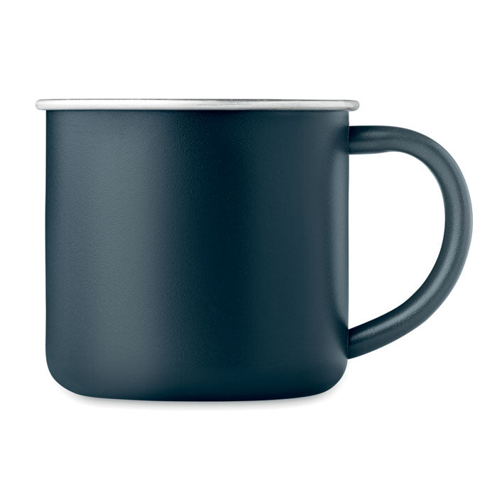 Tasse en acier inox recyclé - Bleu Marine - item_picture_open