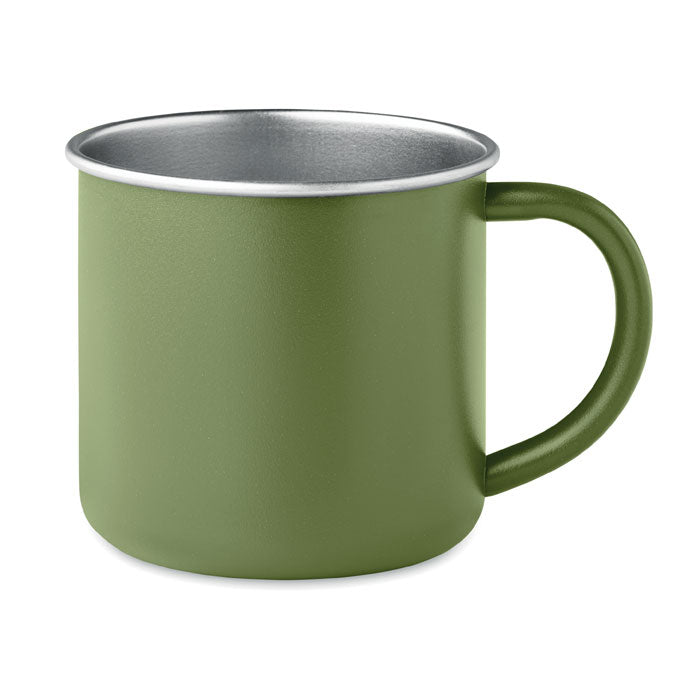 Tasse en acier inox recyclé - Vert Foncé - item_picture_front